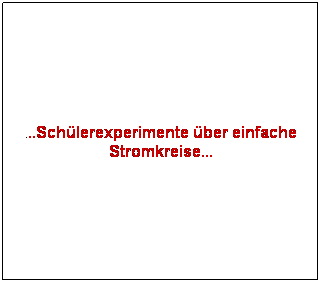 Textfeld: ...Schlerexperimente ber einfache Stromkreise...
